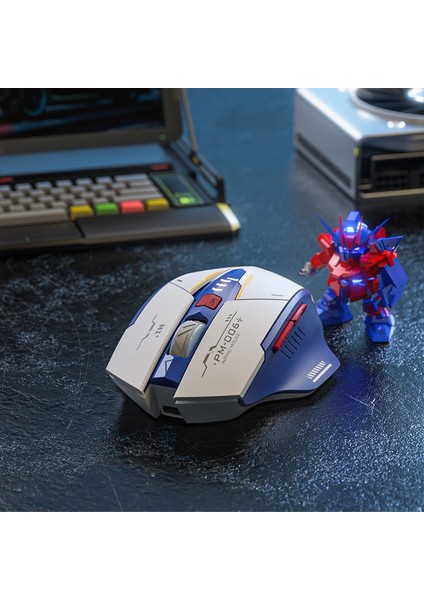 F9 Kablosuz Fare, Şarj Edilebilir Sessiz Kullanım 2.4g USB Mouse