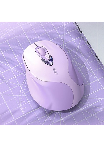M8 Kablosuz Fare, Şarj Edilebilir Sessiz Kullanım 2.4g USB Mouse