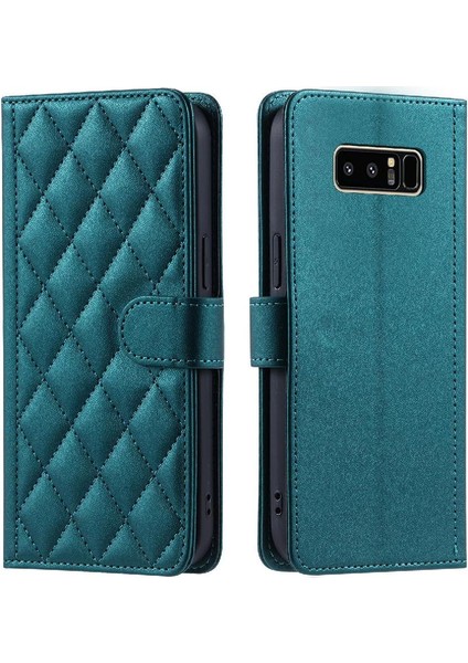 Samsung Galaxy Not 8 Için Telefon Kılıfı Flip Folio Cüzdan Kart Yuvaları Tutucu (Yurt Dışından)