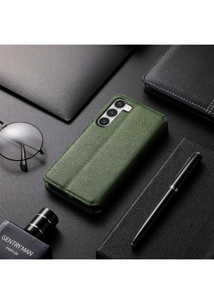 Samsung Galaxy S23 Artı Moda Tasarım Deri Kılıf Cüzdan Flip (Yurt Dışından) fırsatları