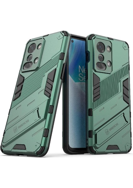 Oneplus Nord 2t 5g Kickstand Sağlam Askeri Koruyucu Kapak Için Kılıf (Yurt Dışından)
