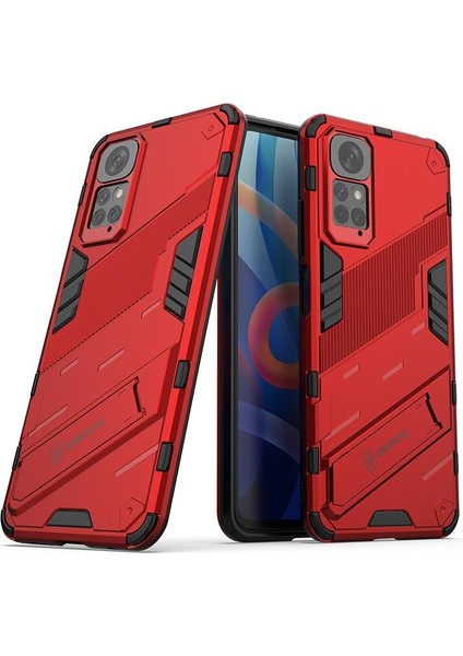 Xiaomi Redmi Not 11S Sağlam Askeri Kickstand Koruyucu Kapak (Yurt Dışından)