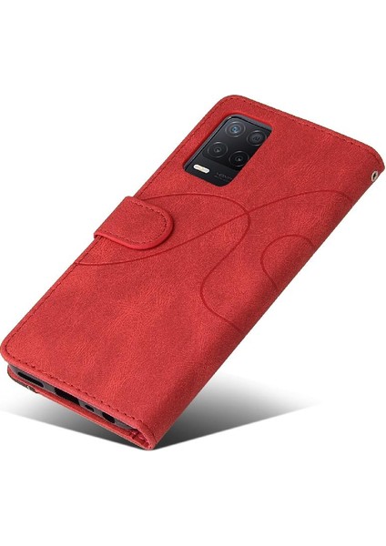 Kart Yuvası Standı ile Realme 8 5g Pu Deri Flip Folio Kılıf (Yurt Dışından) indirimleri