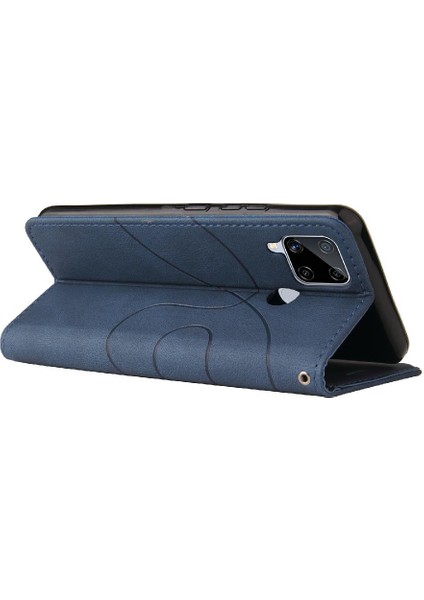 Kart Yuvası Standı Iki Renkli Realme C15 Kickstand Koruyucu Kılıf (Yurt Dışından) fiyatları