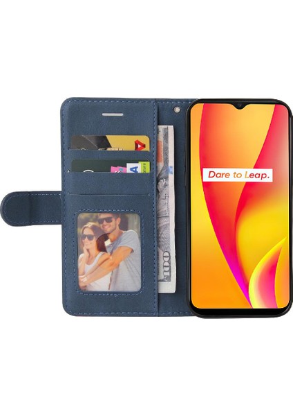 Kart Yuvası Standı Iki Renkli Realme C15 Kickstand Koruyucu Kılıf (Yurt Dışından) fırsatları