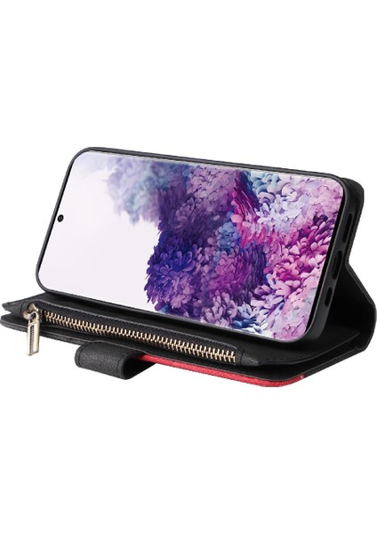 Samsung Galaxy S20 Iki Renkli Dikiş Dokuz Kart Yuvaları Fermuar (Yurt Dışından) indirimleri