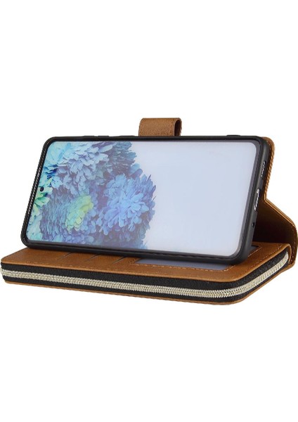 Samsung Galaxy S20 Flip Kapak Için Kılıf Kart Tutucu Cüzdan Kılıf ile 9 Kart (Yurt Dışından) fırsatları