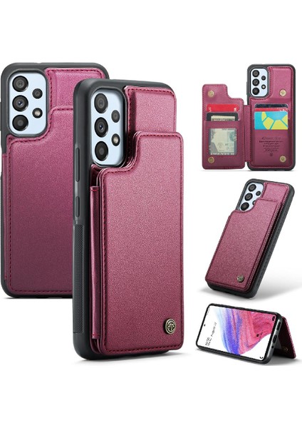 Samsung Galaxy A53 5g Ince Darbeye Vaka Pu Rfıd Için Caseme Cüzdan Kılıf (Yurt Dışından) modelleri