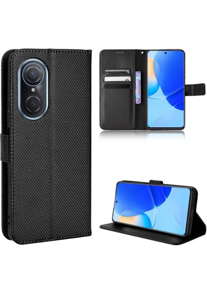 Huawei Nova 9 Se Kart Tutucu Için Kickstand Kapak Manyetik Cüzdan (Yurt Dışından)