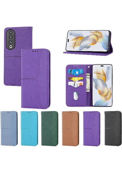 Onur Için Kılıf 90 5g Kredi Kartı Tutucu Flip Folio Kitap El Cüzdan Pu (Yurt Dışından)