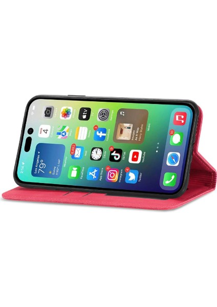 Iphone 14 Için Kılıf Kapak Kapak Cüzdan Kılıf Darbeye Basit (Yurt Dışından) indirimleri