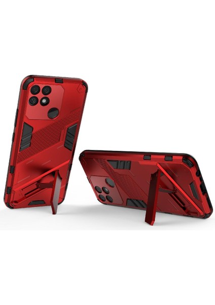 Realme Narzo 50A Kickstand Koruyucu Kapak Için Kılıf Sağlam Askeri (Yurt Dışından) indirimleri