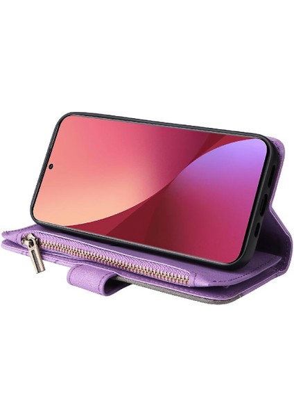 Xiaomi 12 5g Iki Renkli Dikiş Kickstand Koruyucu Fermuar (Yurt Dışından) indirimleri