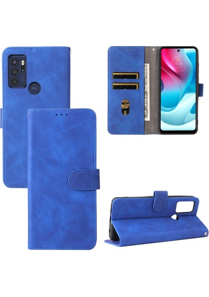 Kart Tutucu Kickstand Koruyucu Kapak ile Motorola Moto G60S Için Kılıf (Yurt Dışından)