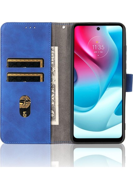 Kart Tutucu Kickstand Koruyucu Kapak ile Motorola Moto G60S Için Kılıf (Yurt Dışından) indirimleri