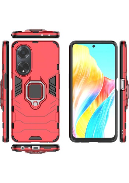 Oppo A98 5g Darbeye Kapak Askeri Damla Koruma Halkası Için Kılıf (Yurt Dışından) fırsatları