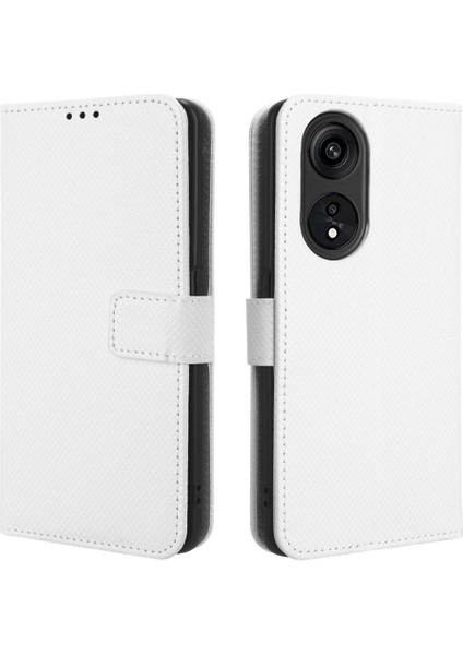 Oppo Oppo 8t 5g Kapak Için Kılıf Kickstand Manyetik Cüzdan Kart Tutucu (Yurt Dışından)