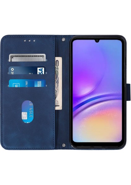 Samsung Galaxy A05 4g Için Kılıf Cüzdan Kapak Pu Deri Kredi Kartı Tutucu (Yurt Dışından)