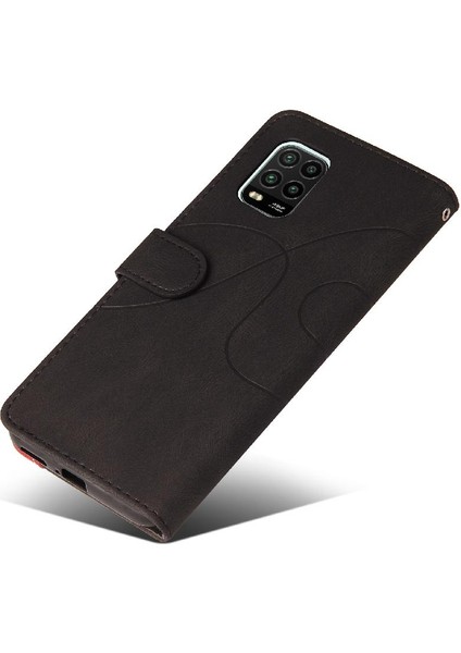 Kart Yuvası Standı Kickstand Koruyucu Pu Flip ile Xiaomi 10 Lite Için Kılıf (Yurt Dışından) indirimleri