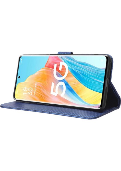 Oppo Oppo 8t 5g Kapak Için Kılıf Kickstand Manyetik Cüzdan Kart Tutucu (Yurt Dışından) modelleri