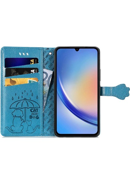 Samsung Galaxy Case 5g Kapak Kapak Darbeye Karikatür Hayvanlar Için Kılıf (Yurt Dışından)