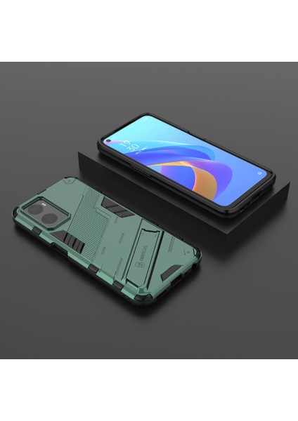 Realme 9i 4g Kickstand Sağlam Askeri Koruyucu Kapak Için Kılıf (Yurt Dışından) fiyatları