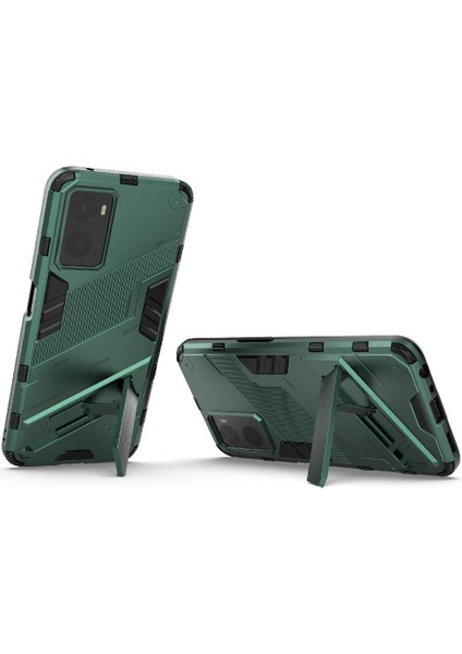 Realme 9i 4g Kickstand Sağlam Askeri Koruyucu Kapak Için Kılıf (Yurt Dışından) fırsatları