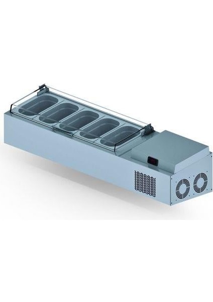 Set Üstü Saladbar Pleksi Kapak Gn 1/4-150: 5 Adet modelleri