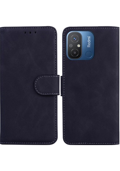 Xiaomi Redmi 12C Için Kılıf Standı Tutucu Kart Yuvası Manyetik Premium Pu (Yurt Dışından)