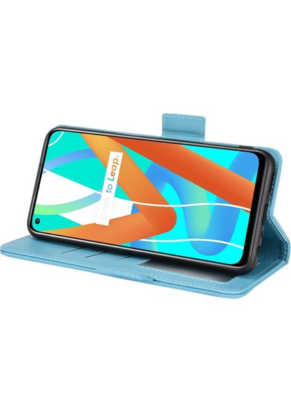 Realme 8 5g Pu Deri Manyetik Yan Toka Cüzdan Kart Yuvaları Için Kılıf (Yurt Dışından) fiyatları