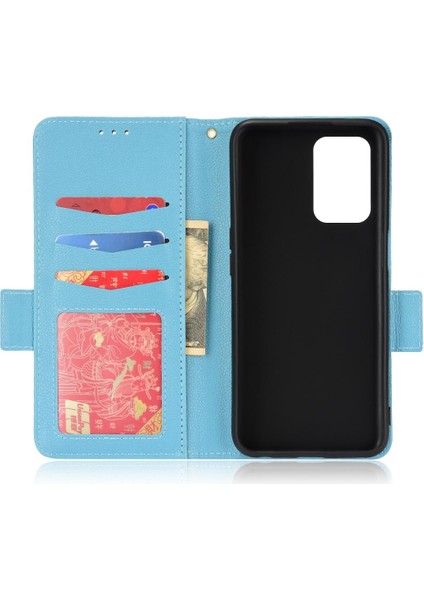 Realme 8 5g Pu Deri Manyetik Yan Toka Cüzdan Kart Yuvaları Için Kılıf (Yurt Dışından) modelleri