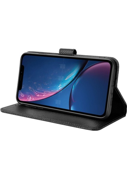 IPhone Xr Kapak Kickstand Kart Tutucu Manyetik Cüzdan (Yurt Dışından) fırsatları