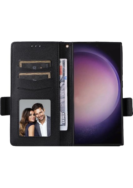 Samsung Galaxy S24 Ultra Yan Toka Manyetik Cüzdan Pu Deri (Yurt Dışından) indirimleri