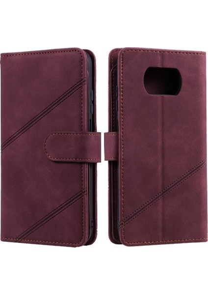 Xiaomi Poco X3/x3 Pro/x3 Nfc Manyetik Cüzdan Flip Folio Kart Pu (Yurt Dışından)