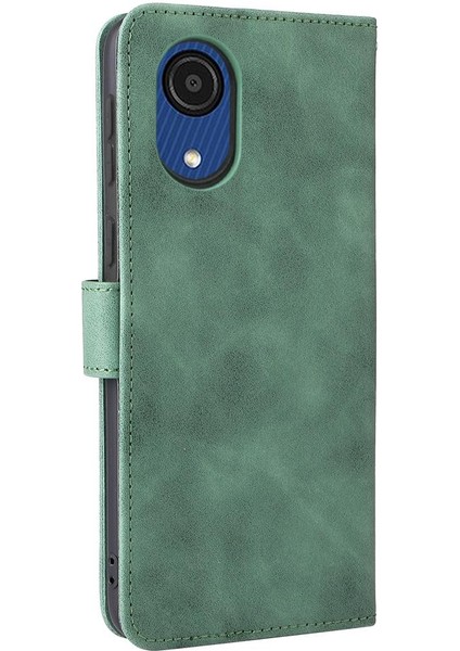 SZY Market Samsung Galaxy A03 Çekirdek Tam Koruma Deri Folio Flip Case (Yurt Dışından)