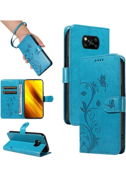 Xiaomi Poco X3/x3 Pro/x3 Nfc ve Kart Yuvası Cüzdan Telefon Kılıfı (Yurt Dışından)