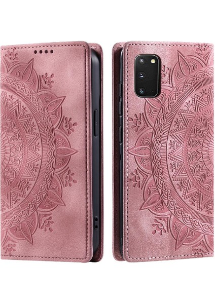 Samsung Galaxy S20 Darbeye Kapak Kapak Pu Deri Kart Tam (Yurt Dışından)