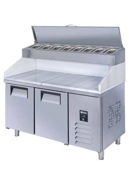 Make Up Buzdolabı Mermerli 330 Lt