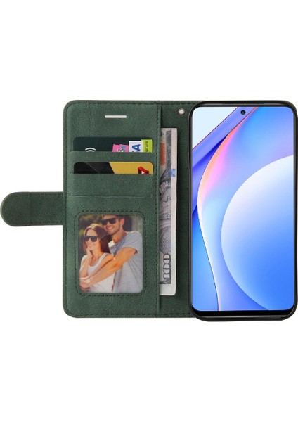 Xiaomi 10T Lite Için Kılıf Pu ile Iki Renkli Dikiş Kickstand Koruyucu (Yurt Dışından) indirimleri