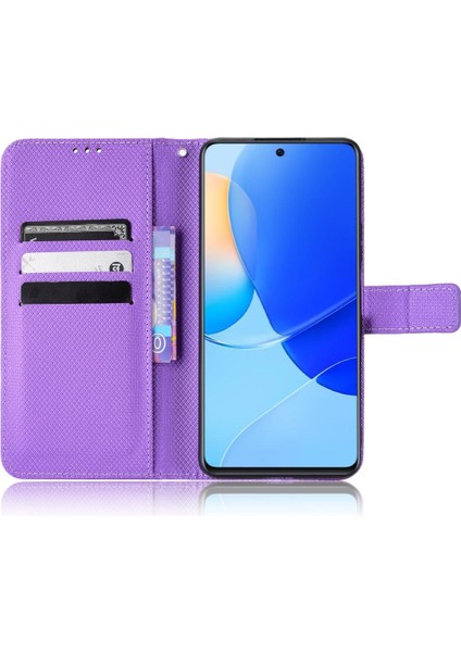 Huawei Nova 9 Se Kart Tutucu Için Kickstand Kapak Manyetik Cüzdan (Yurt Dışından) modelleri