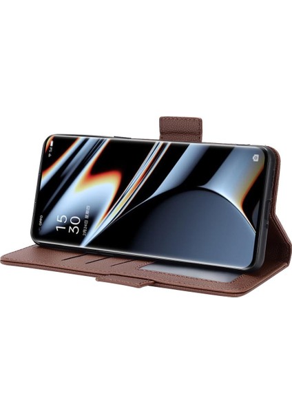 Oppo Bulmak Için Kılıf X5 Pro Manyetik Kart Yuvaları Tutucu Yan Toka Pu Cüzdan (Yurt Dışından)