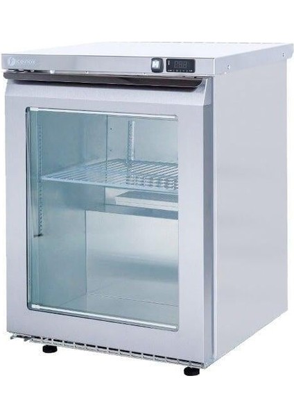 Tezgah Altı Mini Buzdolabı Cam Kapılı 140 Lt 430 Çelik Kaliteli