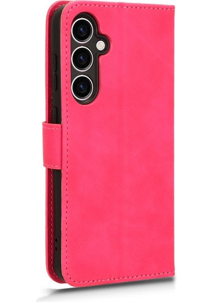 Samsung Galaxy S23 Fe 5g Için Kılıf Deri Folio Flip Case Koruyucu (Yurt Dışından)