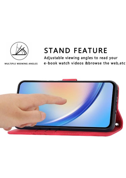 SZY Market Oppo A54 4g Kickstand Kredi Kartı Tutucu Anti Scratch Için Filp Durumda Tam (Yurt Dışından)