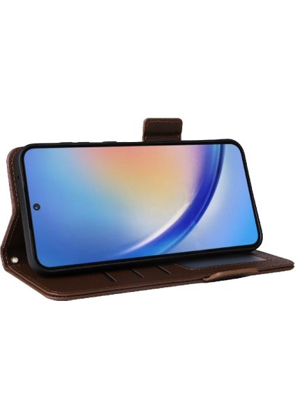 Samsung Galaxy A35 5g Manyetik Yan Toka Pu Deri Cüzdan Kart (Yurt Dışından) modelleri