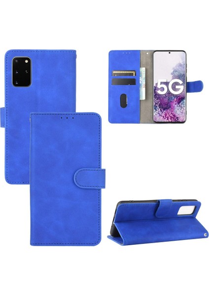 Samsung Galaxy S20 Artı Kart Ekleme Tam Koruma Deri (Yurt Dışından)