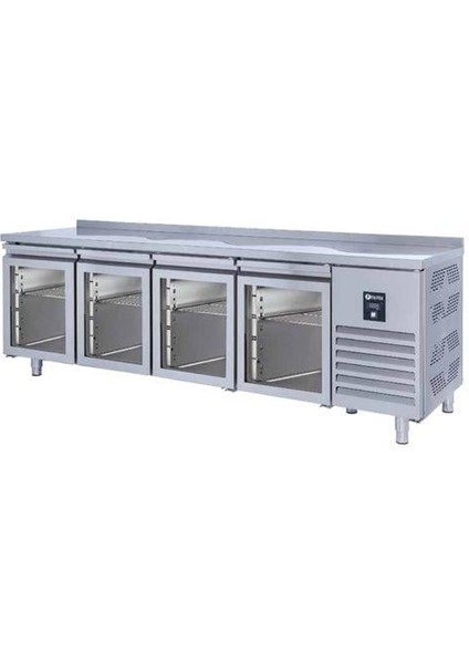 Tezgah Tip Gn Buzdolabı 4 Cam Kapılı fiyatları