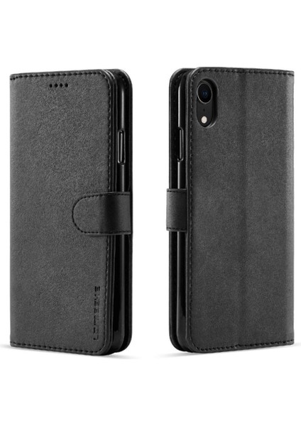 Iphone Xr Buzağı Doku Yatay Kapak Kılıf Kart Yuvaları (Yurt Dışından) indirimleri