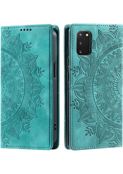 Samsung Galaxy S20 Darbeye Kapak Kapak Pu Deri Kart Tam (Yurt Dışından)
