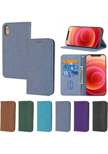 IPhone Xr Flip Folio Kitap Pu Deri Kapak El Cüzdan Kredi (Yurt Dışından)